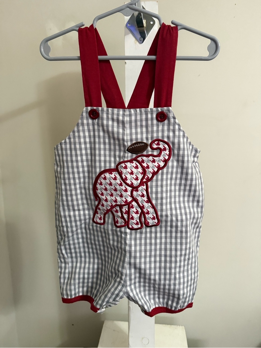 Boutique Alabama Crimson Tide Bubble Romper - Picture 3 of 10